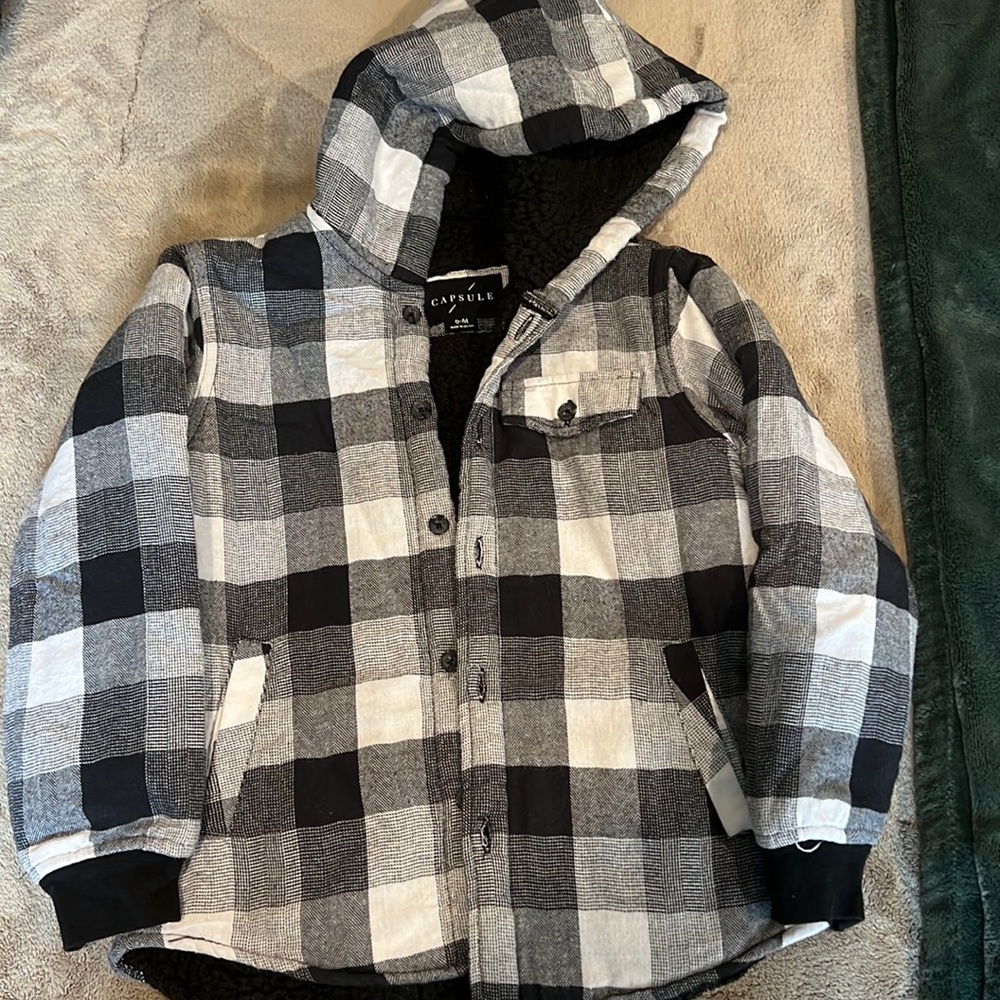 Boys thick fleece flannel